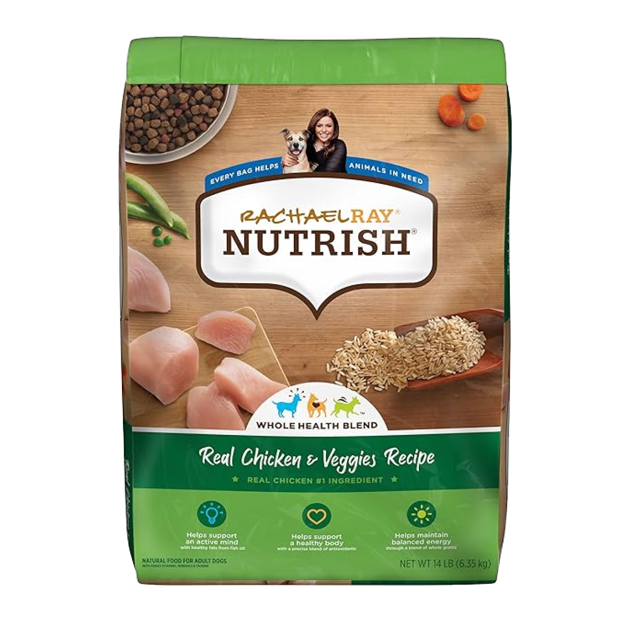 Rachael Ray Nutrish Natural Real Chicken & Veggies Recipe